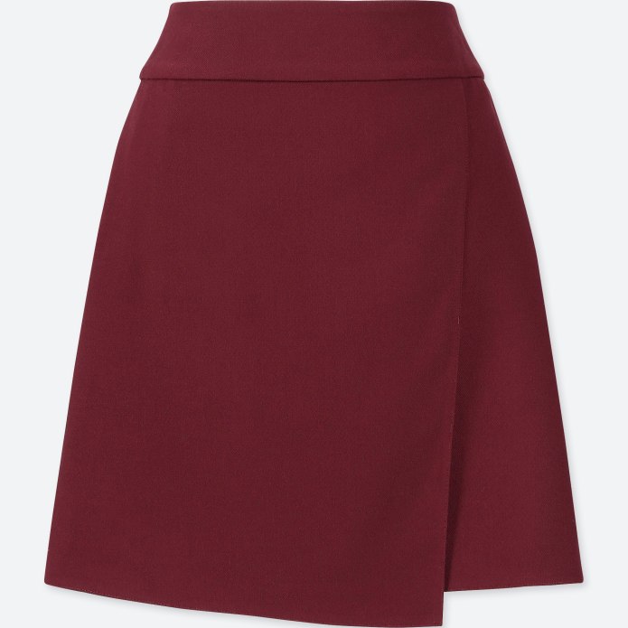 Uniqlo юбка атласная