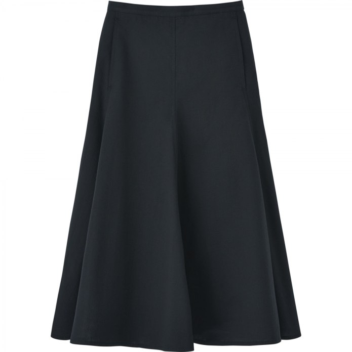 Юбка Uniqlo чёрная миди