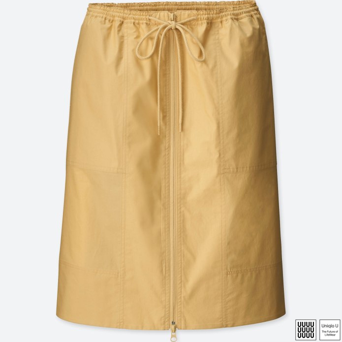 Плиссированная юбка Uniqlo