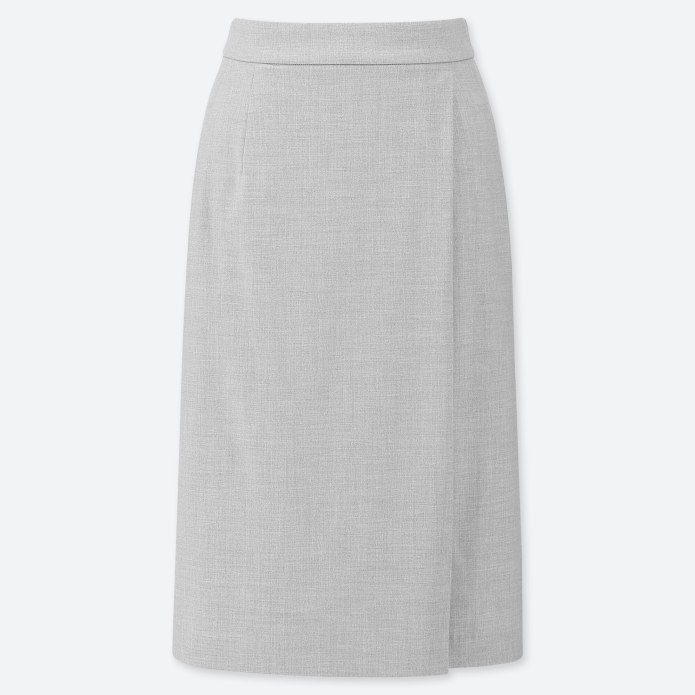 Uniqlo юбка women Drape circular skirt