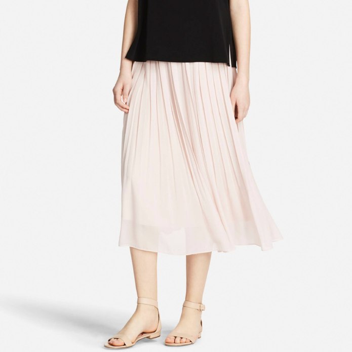 Плиссированная юбка Uniqlo