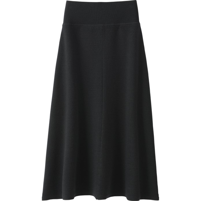 Юбка Uniqlo бордовая