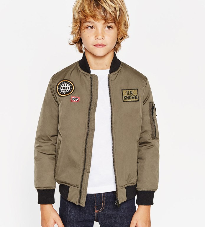 Zara Kids бомбер мальчик