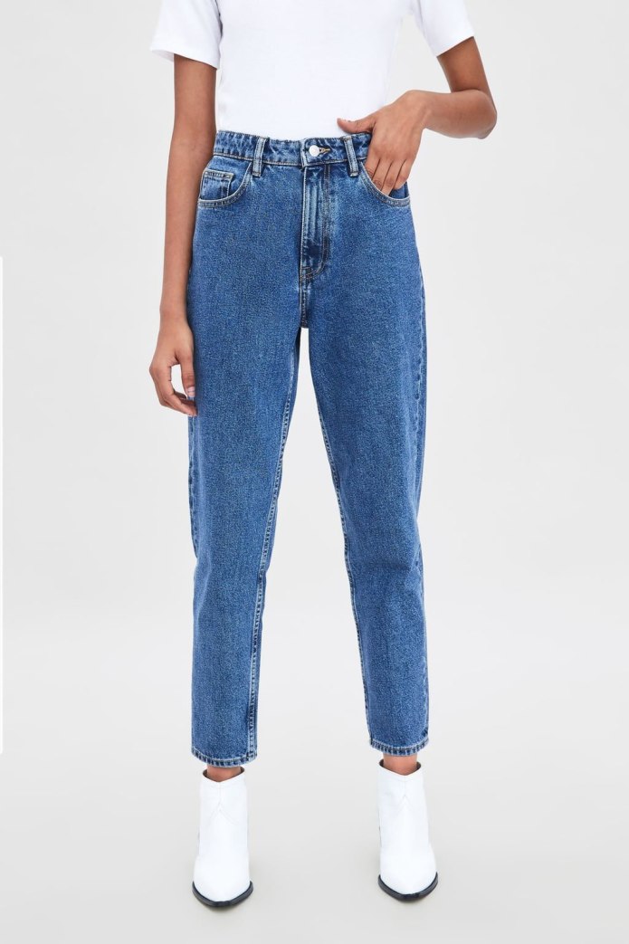 Джинсы женские Pull and Bear mom Fit