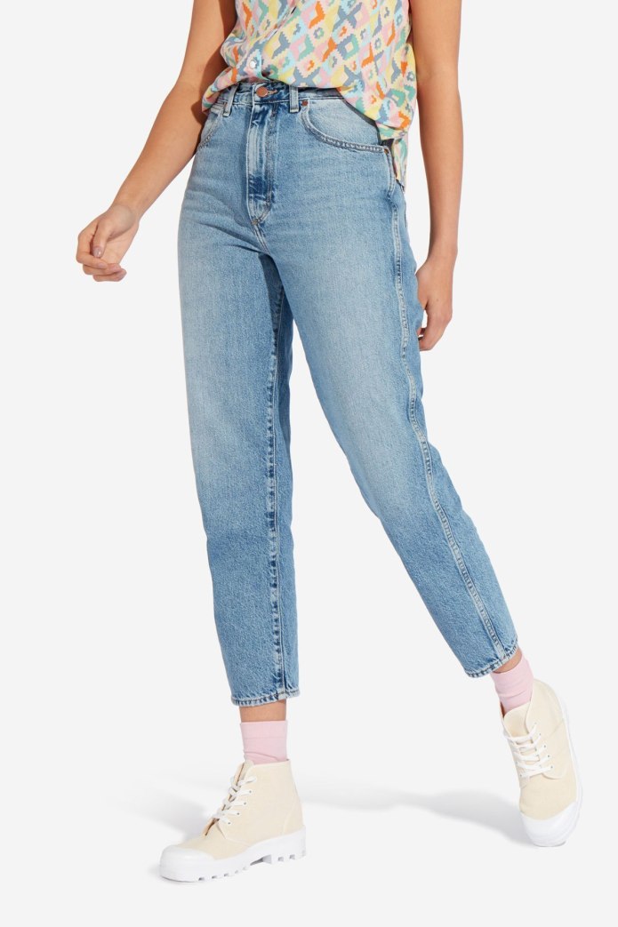 Джинсы Loose mom Jeans High Waist