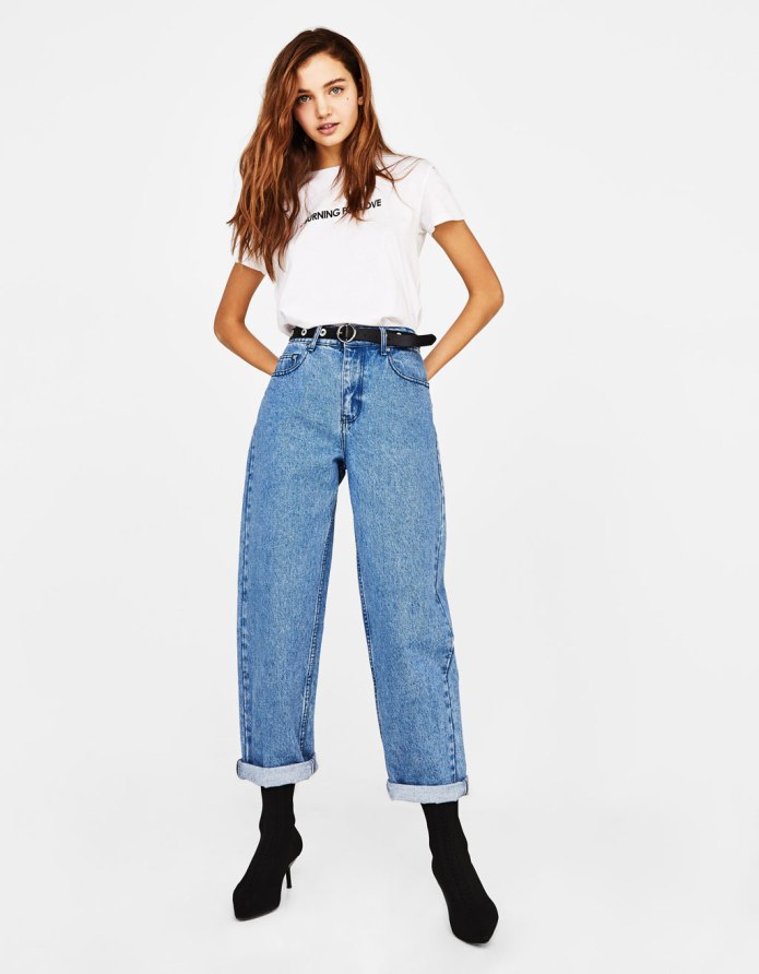 Джинсы Zara mom Fit