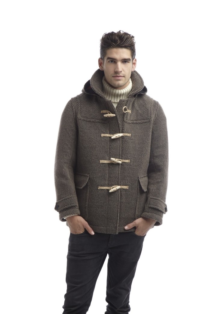 Gant Duffle Coat темно синий мужской 75403