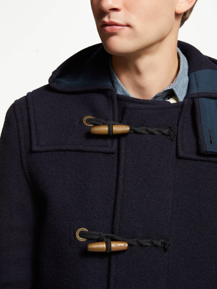 Burberry пальто мужское синее