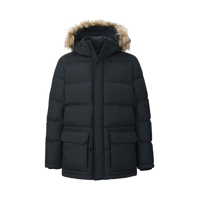 Бесшовный пуховик Uniqlo