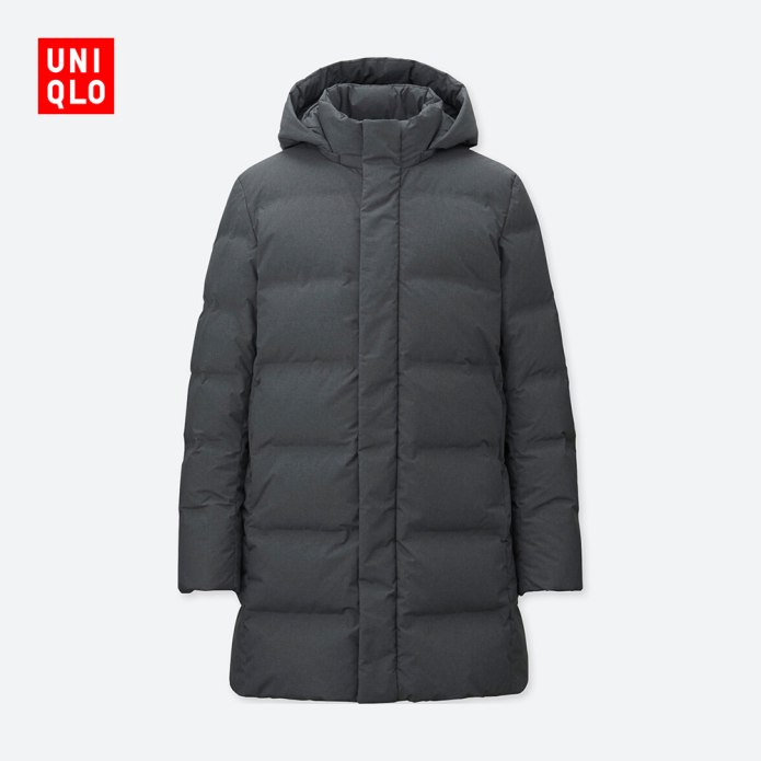 Uniqlo бесшовное пуховое пальто мужское