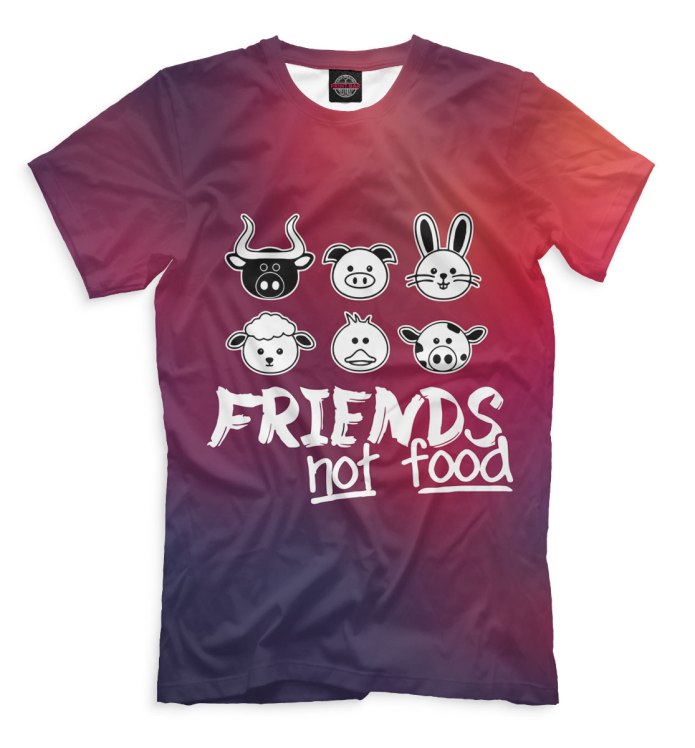 Футболка с принтом friends