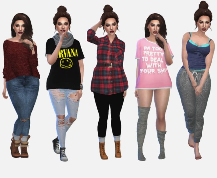 SIMS 4 cc clothes