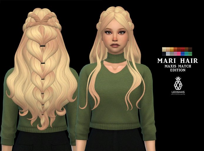 The SIMS 4 cc причёски
