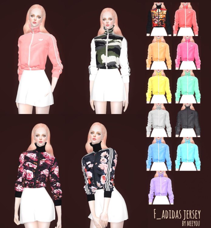 SIMS 4 горничная аниме одежда