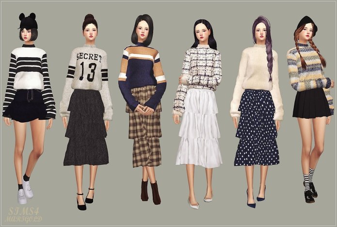 Marigold Sweater SIMS 4