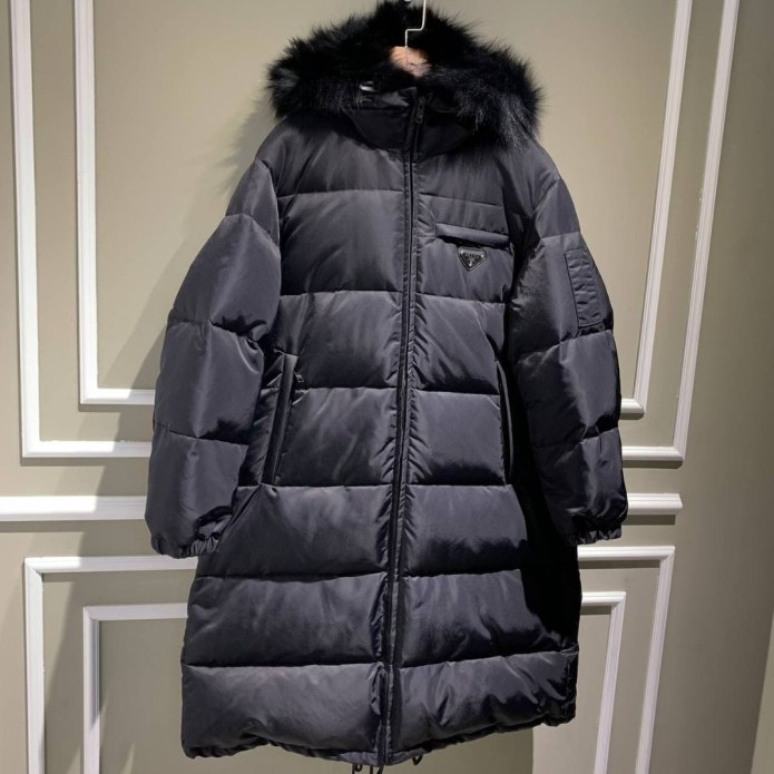 Prada пуховик nylon Puffer