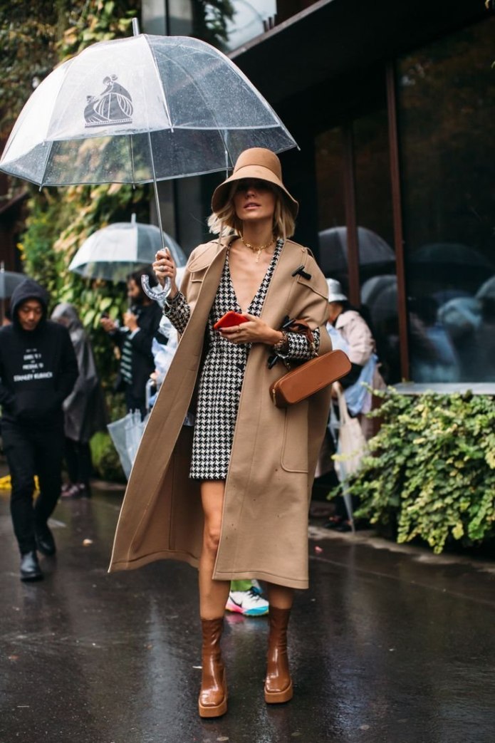 Пальто тренч Street Style 2020