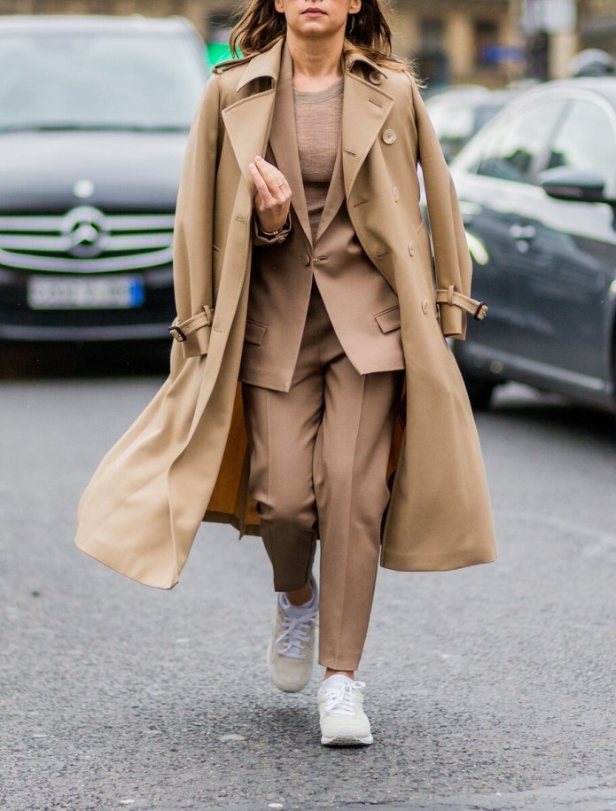 Плащ тренч 2020 Street Style