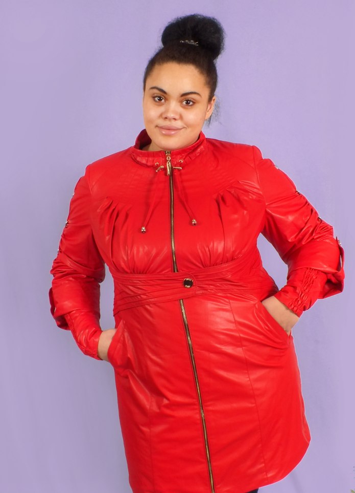 Пальто Aurora терракотовое