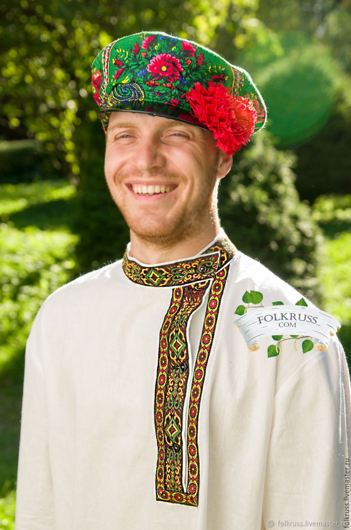 Русский народный головной убор мужской