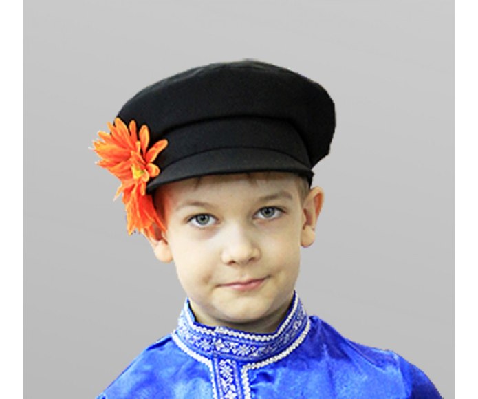 Кепка с цветком