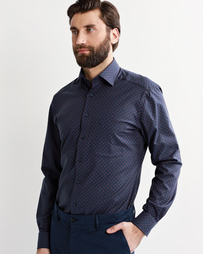 Рубашка мужская selected Contemporary Style boxy Fit