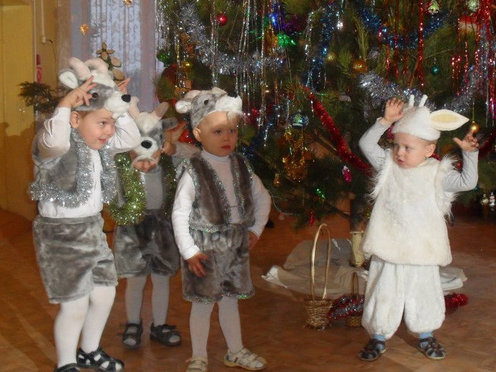 Оригинальный новогодний костюм