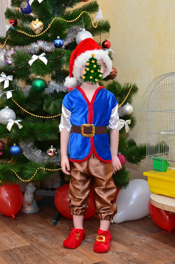 Новогодний костюм для мальчика 10 лет
