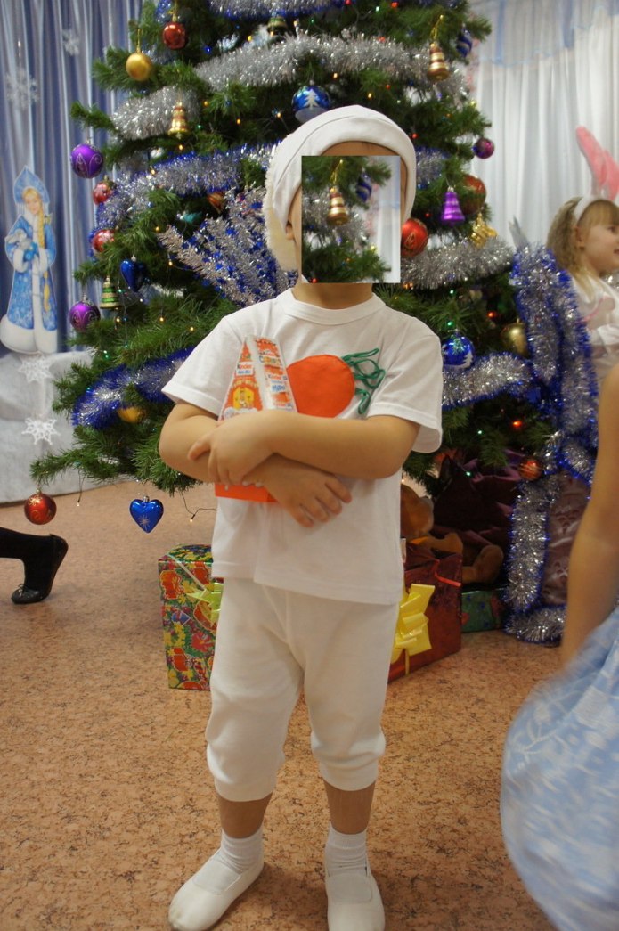 Костюм листика для мальчика