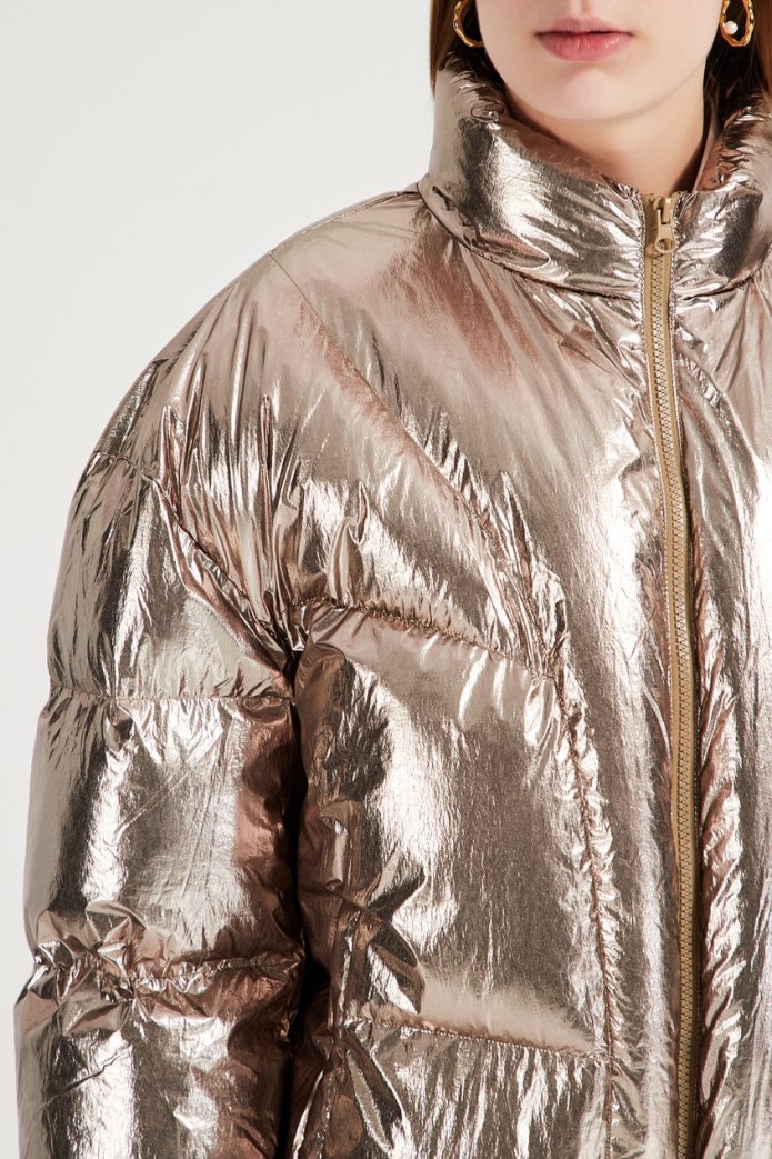 Metallic Blue пуховик
