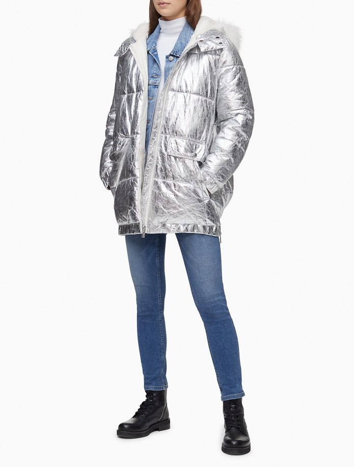 Пуховик с капюшоном 6318 Zara