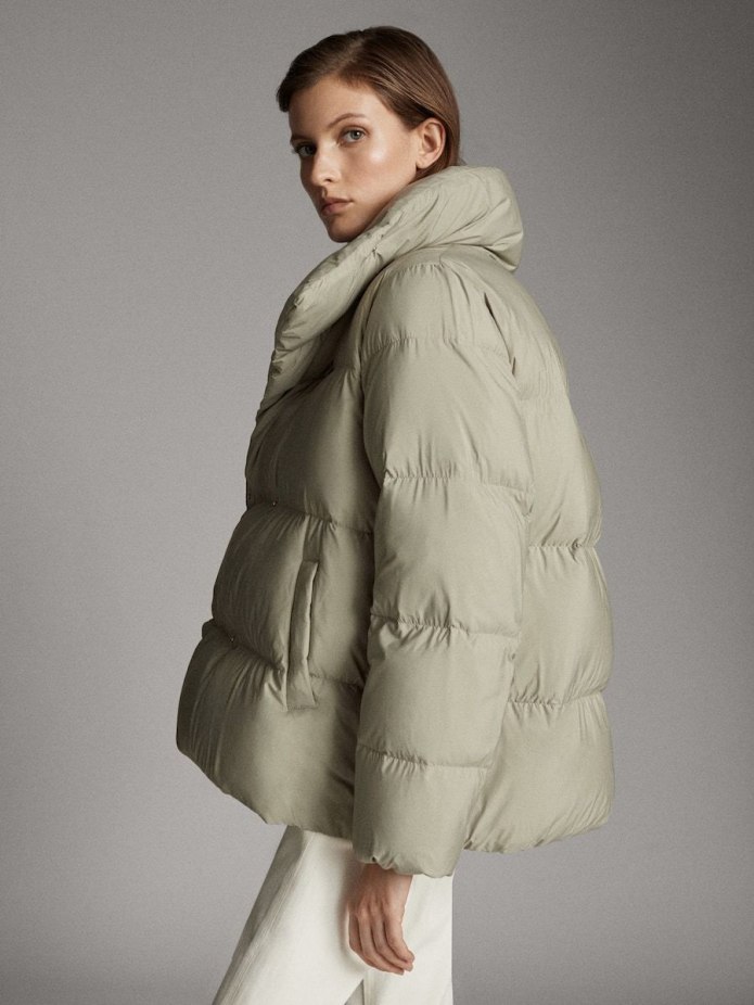 Пуховик massimo Dutti женский зима 2020