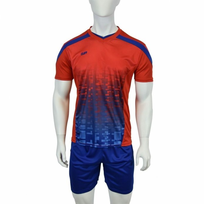 Красно-синие футбольная форма Joma