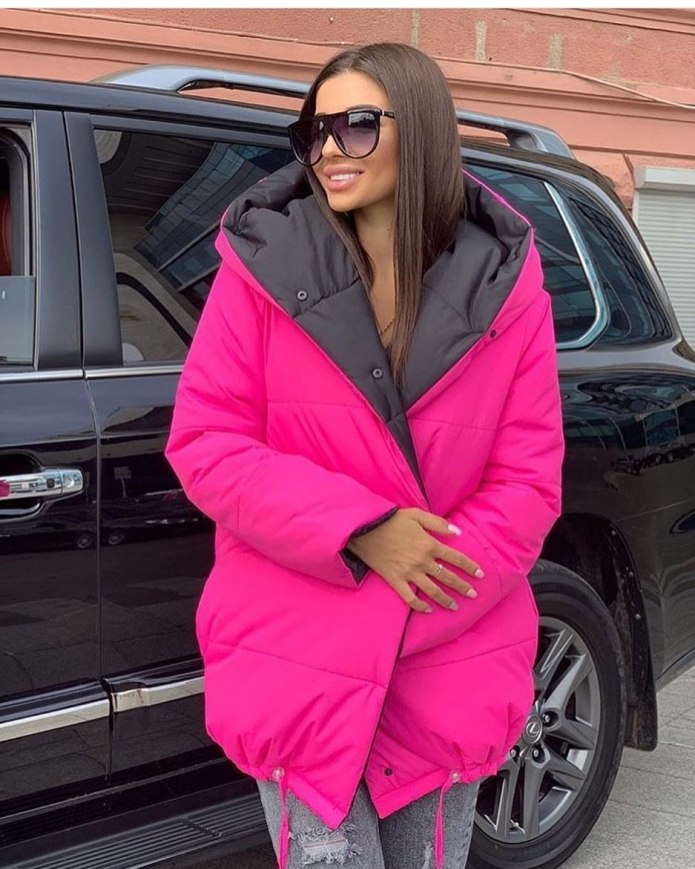 Пуховик супер Oversize 2020