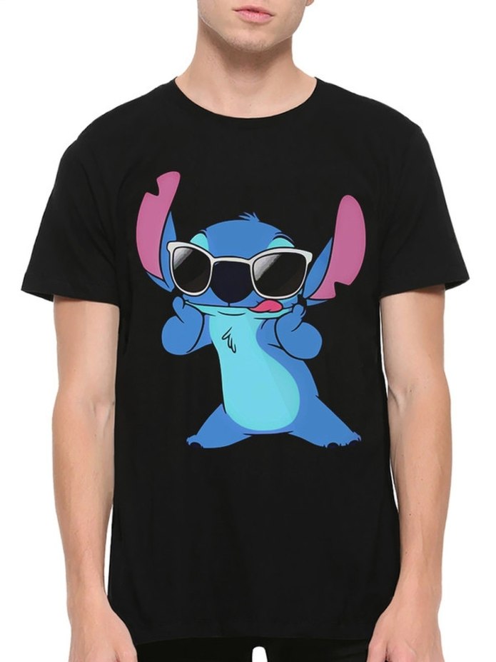 Lilo and Stitch на футболке