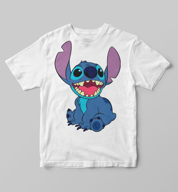 Lilo and Stitch на футболке