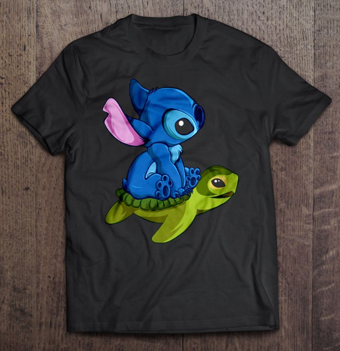 Lilo and Stitch на футболке
