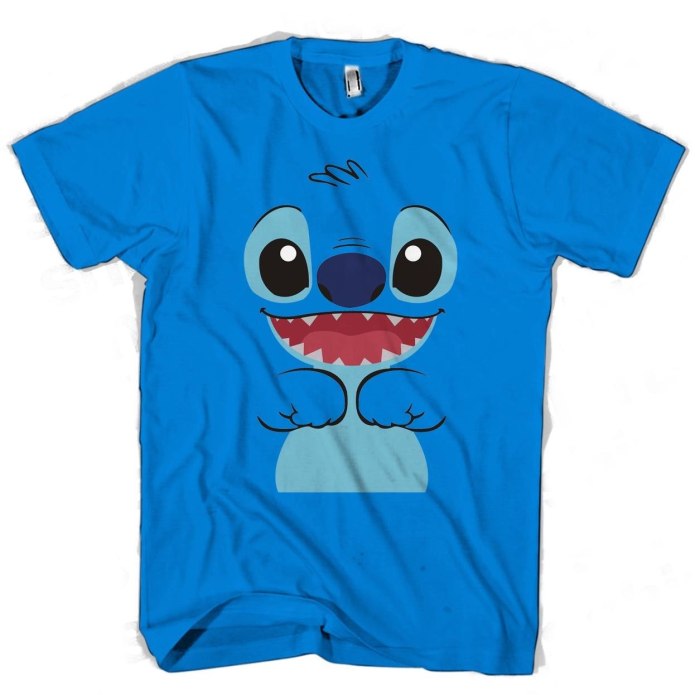 Lilo and Stitch на футболке