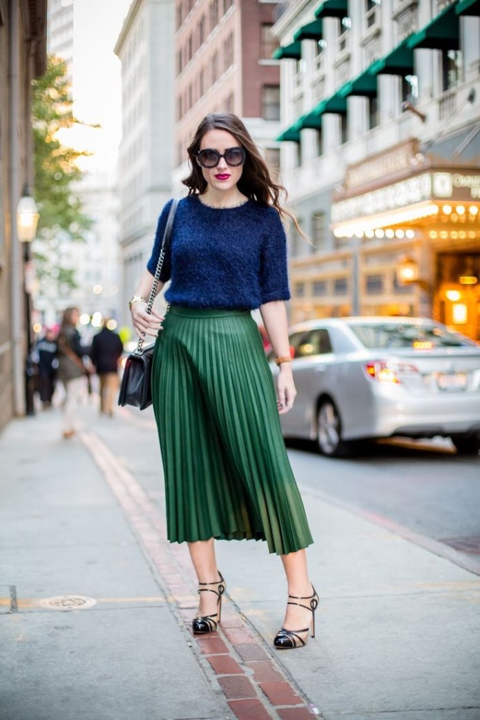 Юбка плиссе Street Style