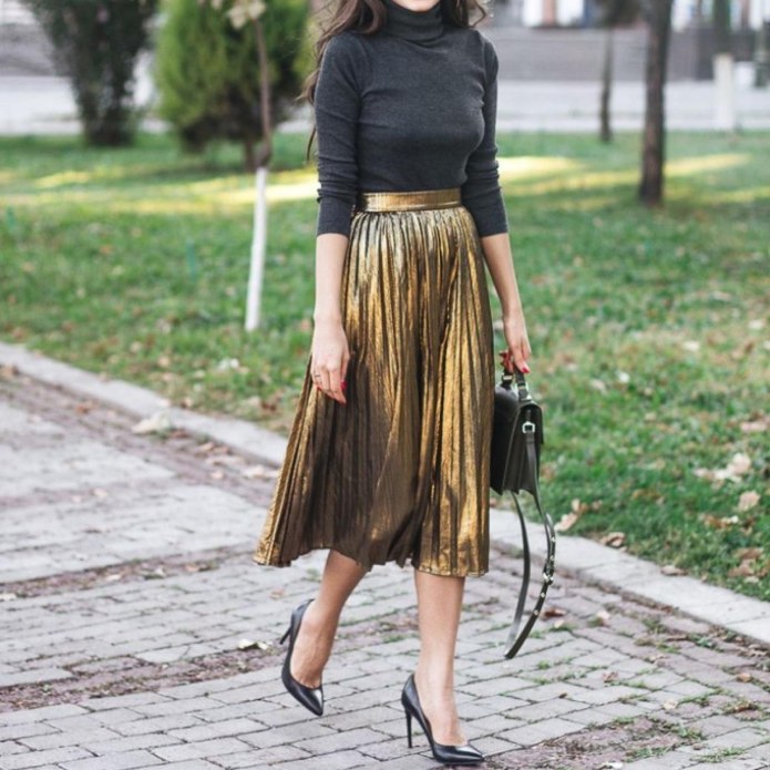 Dolce Mela Apparel юбка плиссе