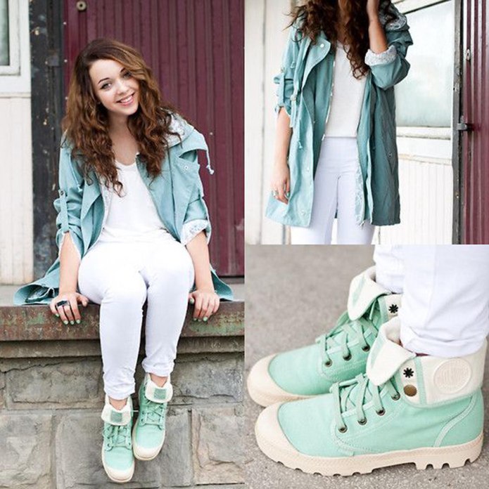 Crocs c10 мятные