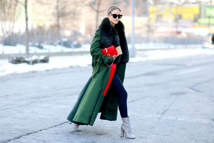 Street Style New York осень 2020