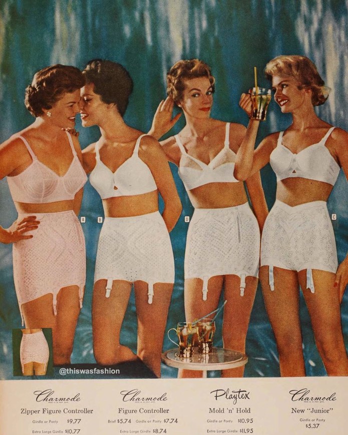 Нижнее бельё 1950-х