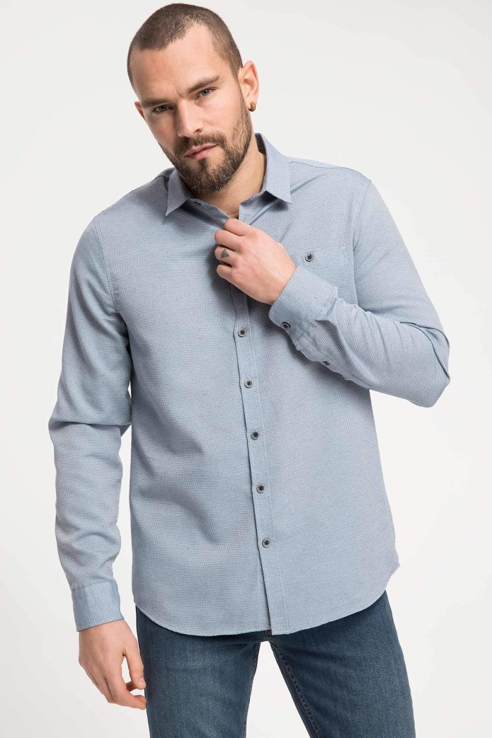 Рубашка Tommy Hilfiger мужская s New York Fit