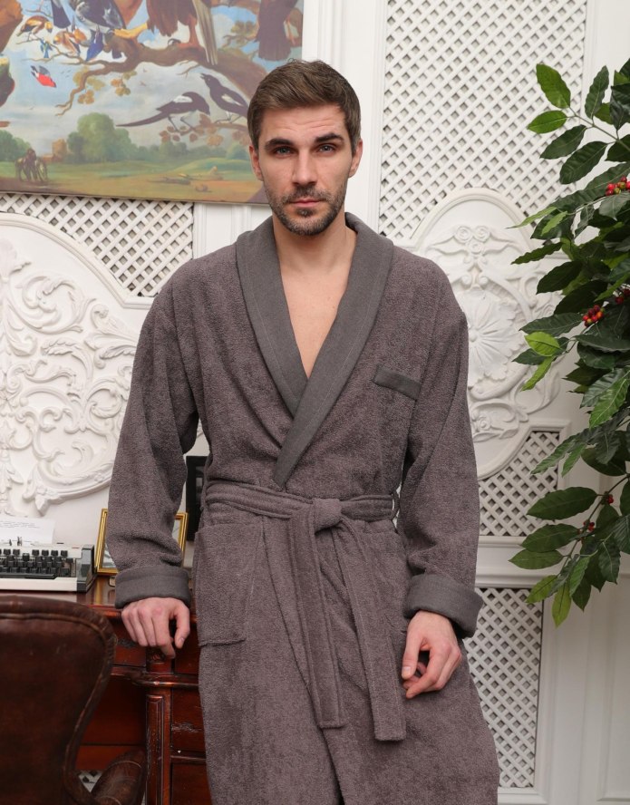 Халат Key, XL/XXL, зеленый