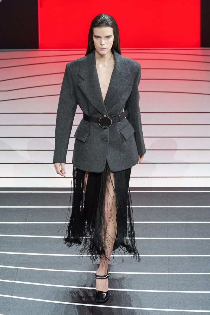 Prada осень зима 2020 2021