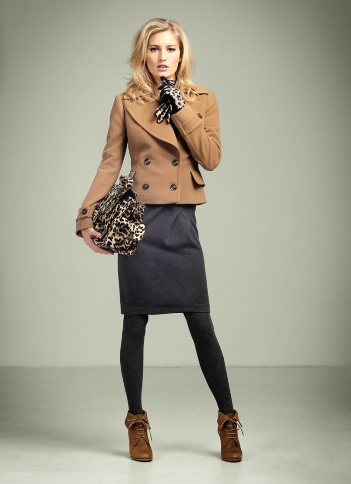 Ботфорты Zara стрит стайл