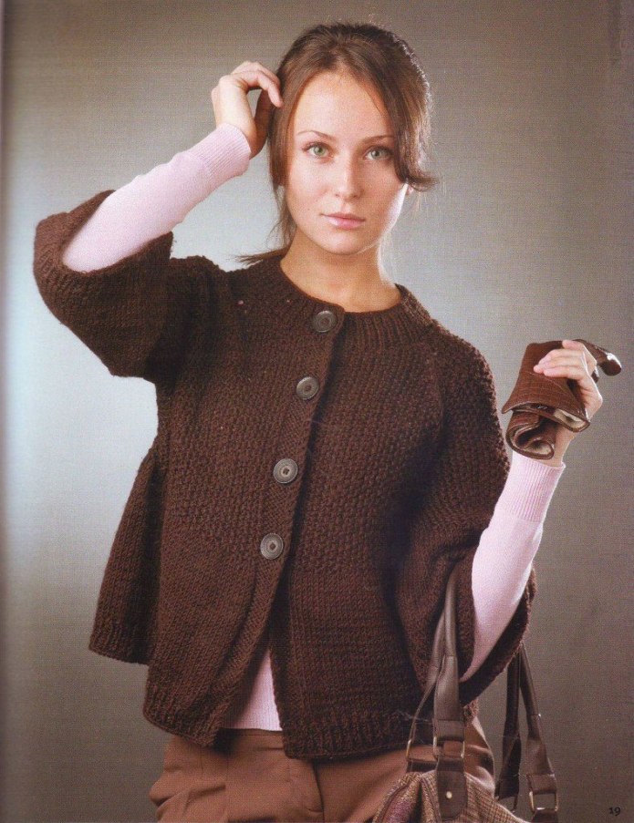 Арановый джемпер Knit