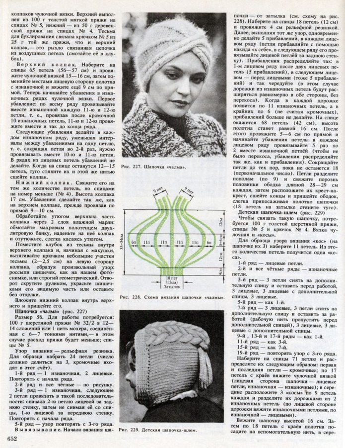 Шапка вязанная спицами для женщин описание схемы