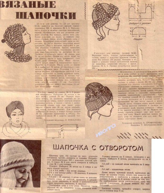 Диаметр донышка шляпки для женщин крючком
